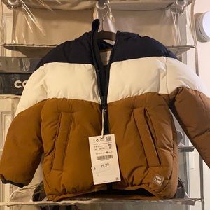Brand new Zara toddler (unisex) puffer coat